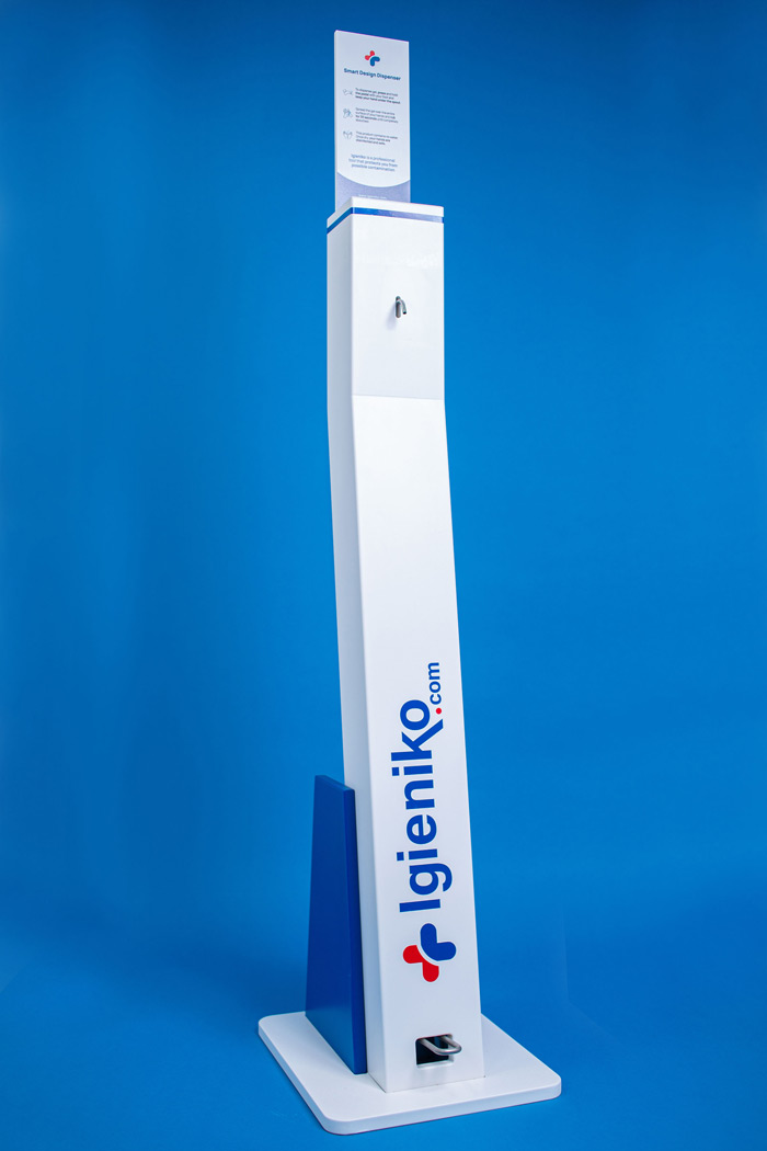 Igieniko Pedal-Operated Hand Sanitiser Dispenser Stand